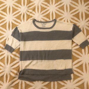 Design History Stripped Long Sleeve Sweater Sz. M